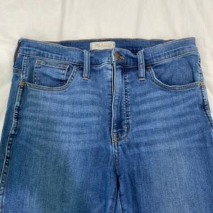 Madewell 10” High Rise Denim